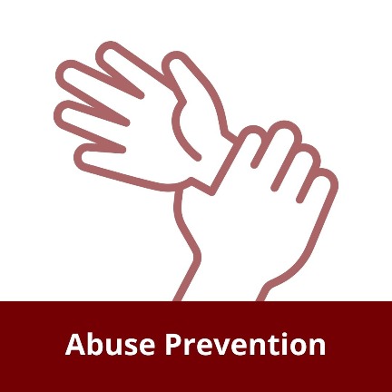 hand grabbing wrist with title abuse prevention